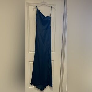 Amsale Deep Green Formal Dress